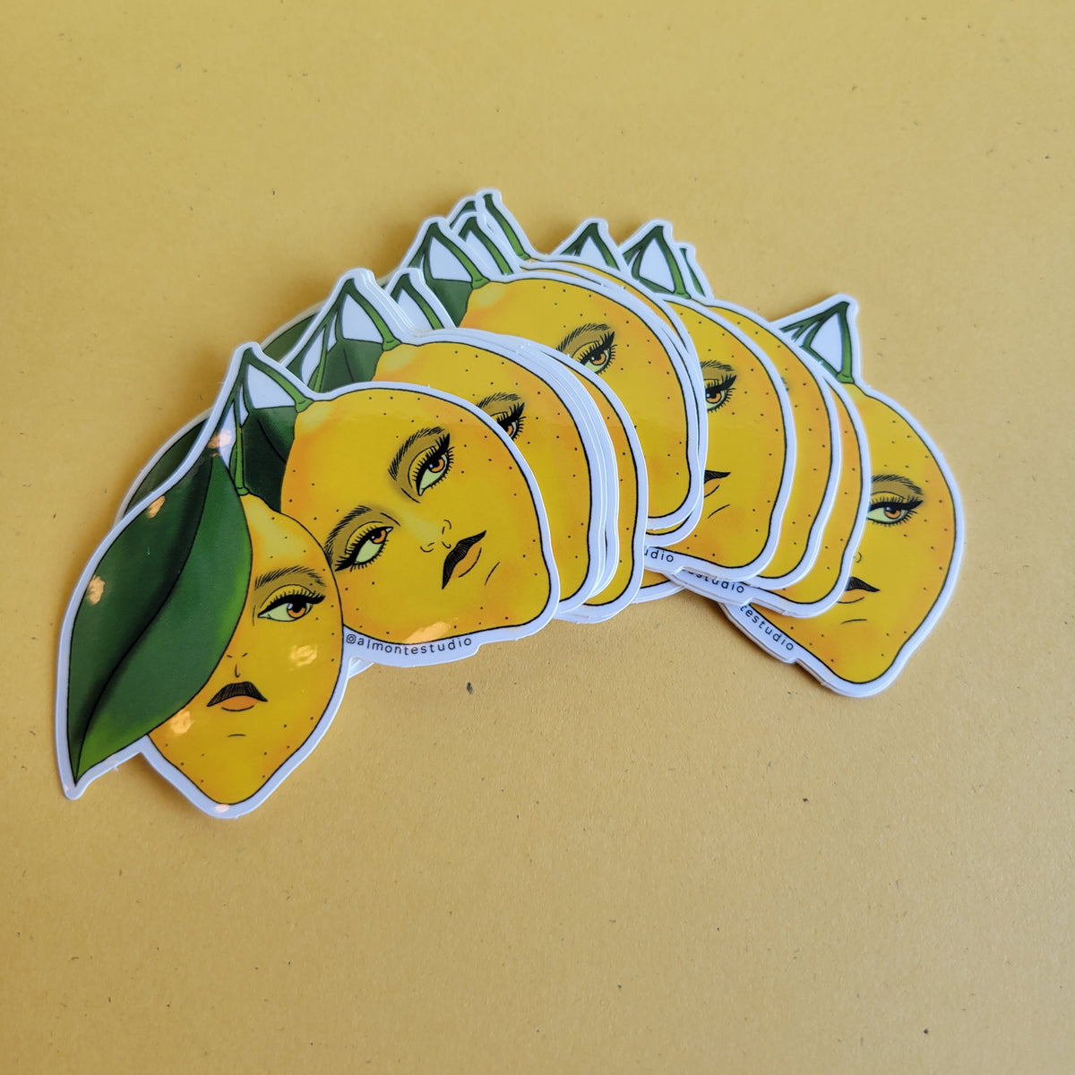 Sassy Lemons Vinyl Sticker