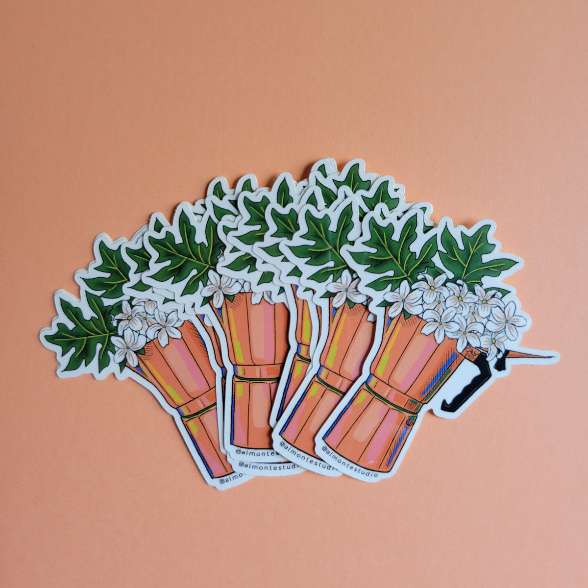Cafetera Sticker