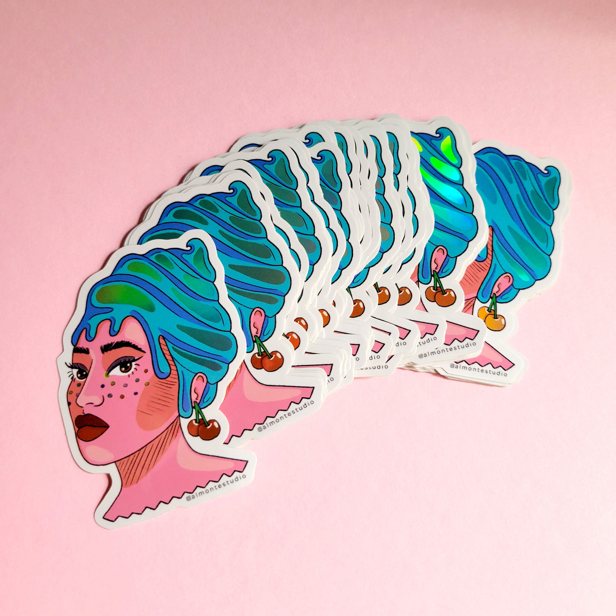 Frosting Baddie Sticker