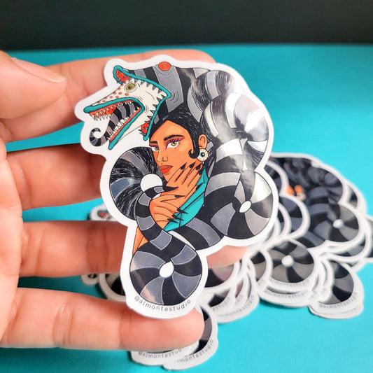 Sandworm Baddie Sticker