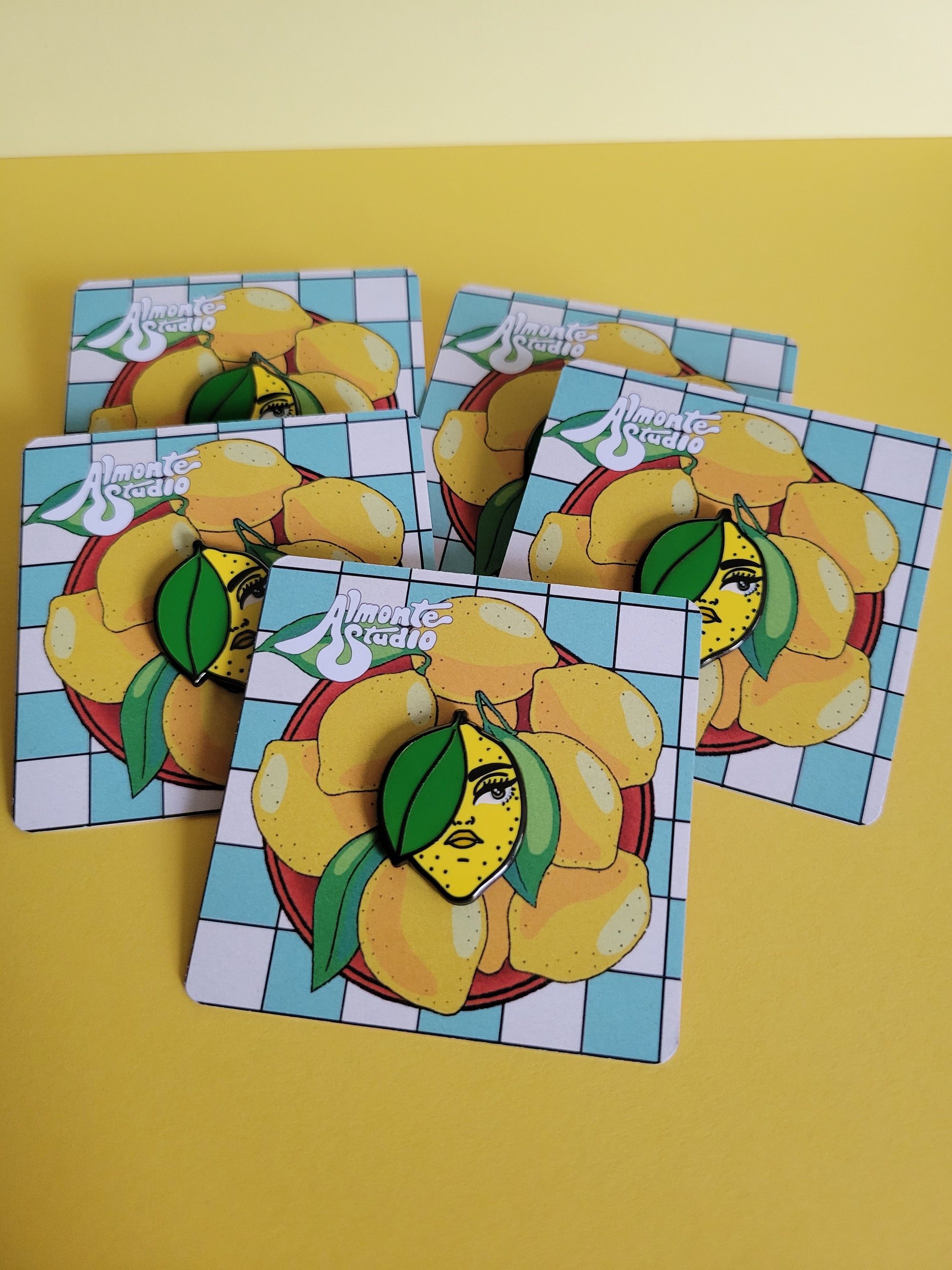 Sassy Lemon Enamel Pin