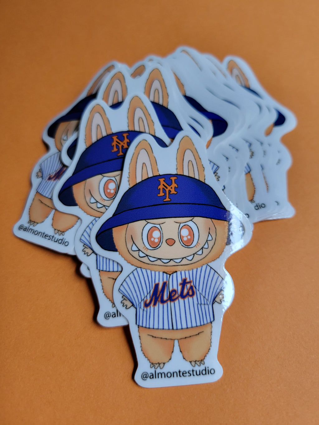 Lafufu Mets Vinyl Sticker