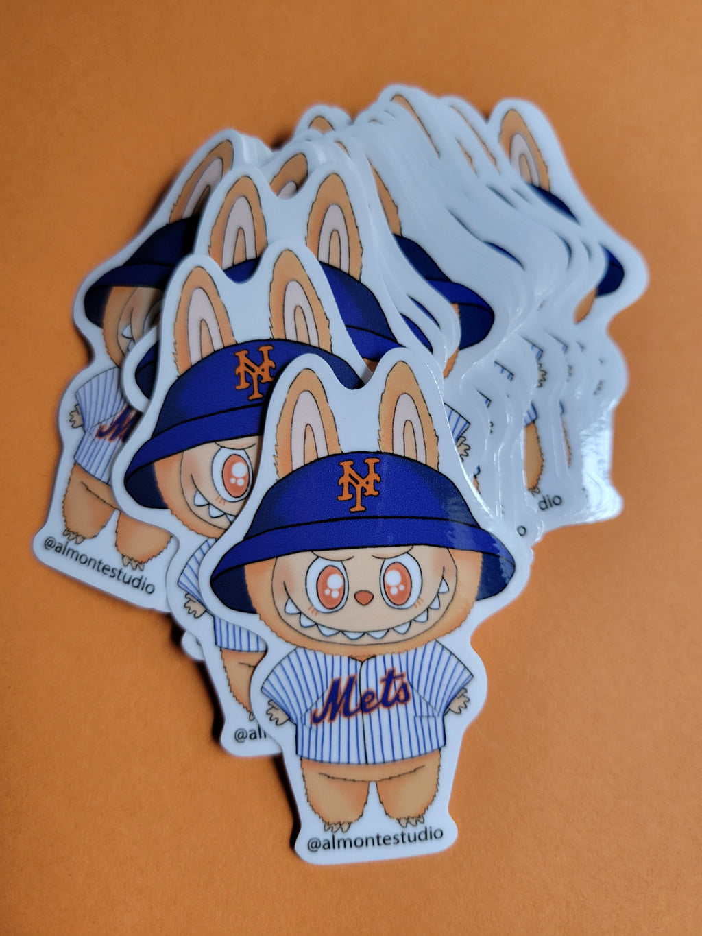 Lafufu Mets Vinyl Sticker