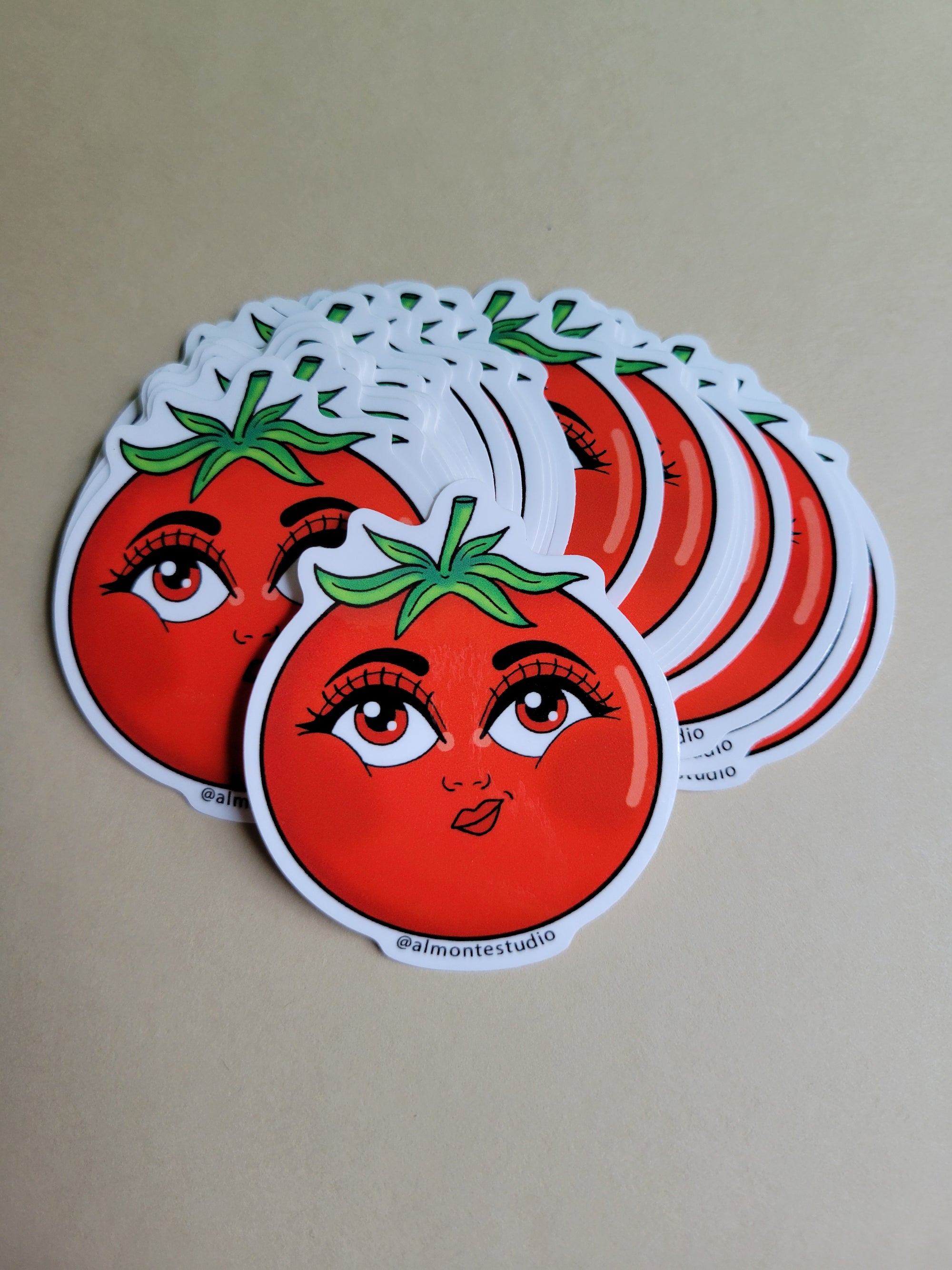 Lil Roma Tomato Vinyl Sticker