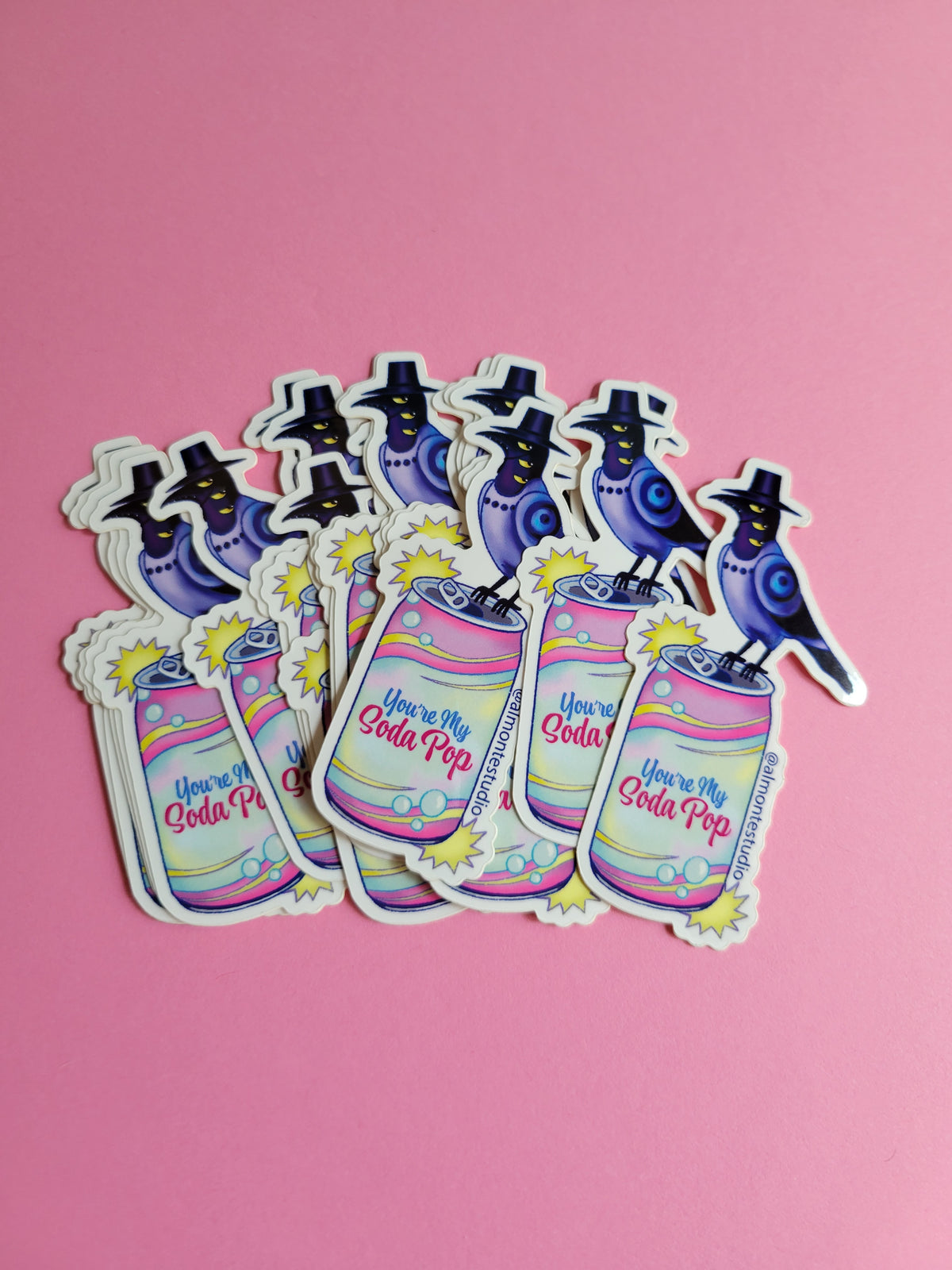 Soda Pop Vinyl Sticker