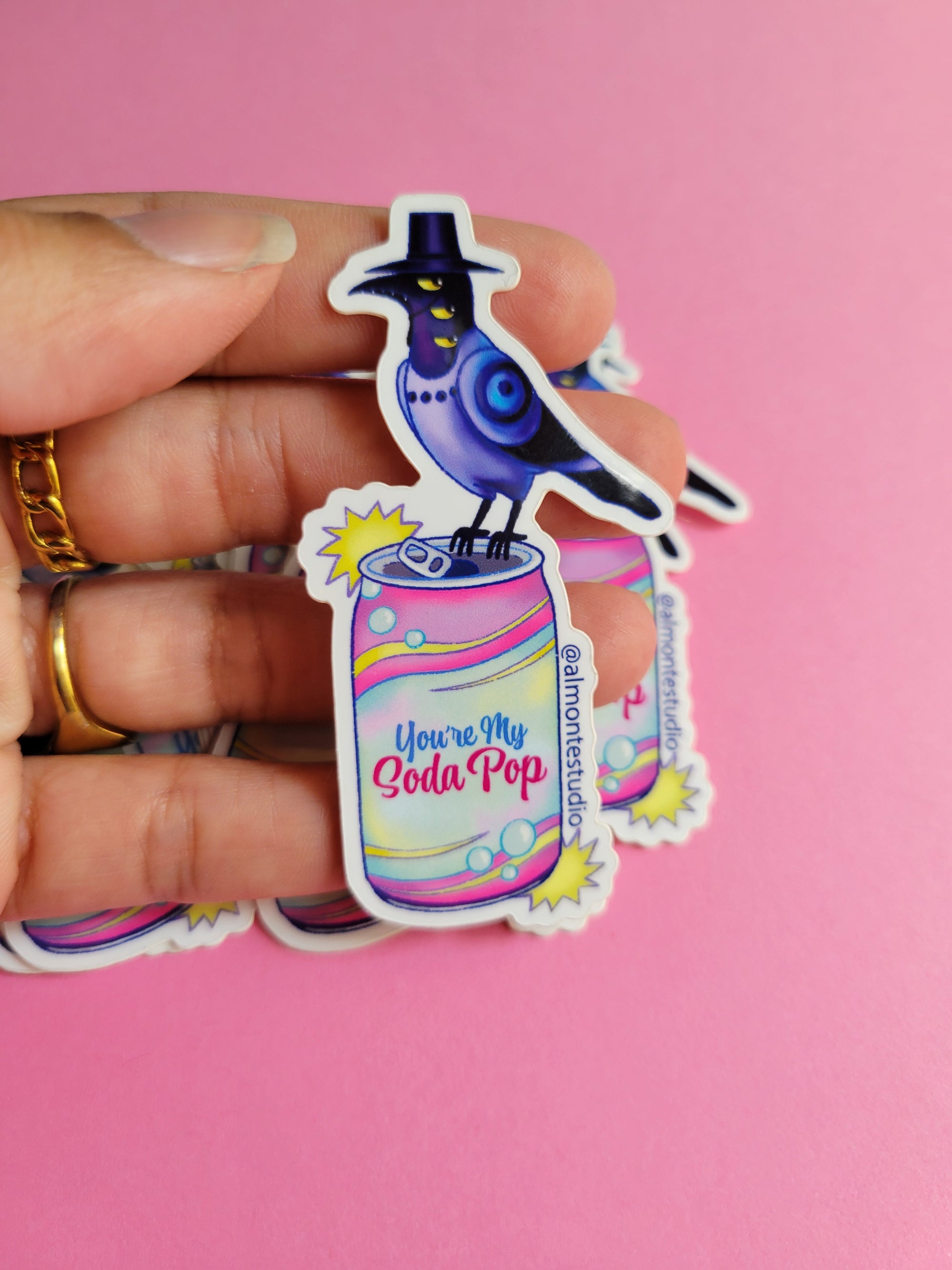 Soda Pop Vinyl Sticker