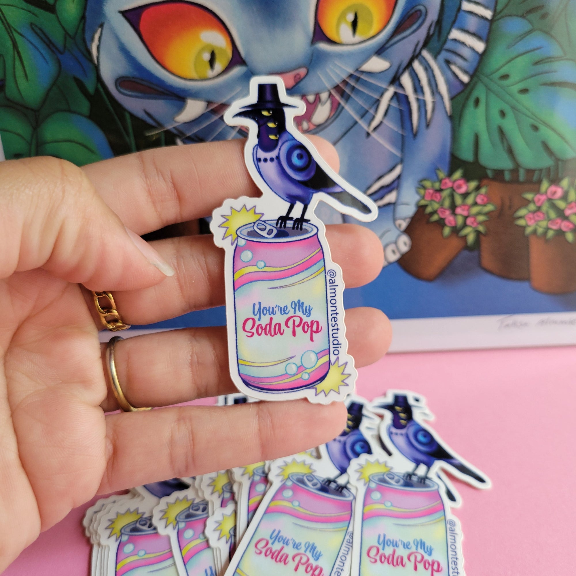 Soda Pop Vinyl Sticker