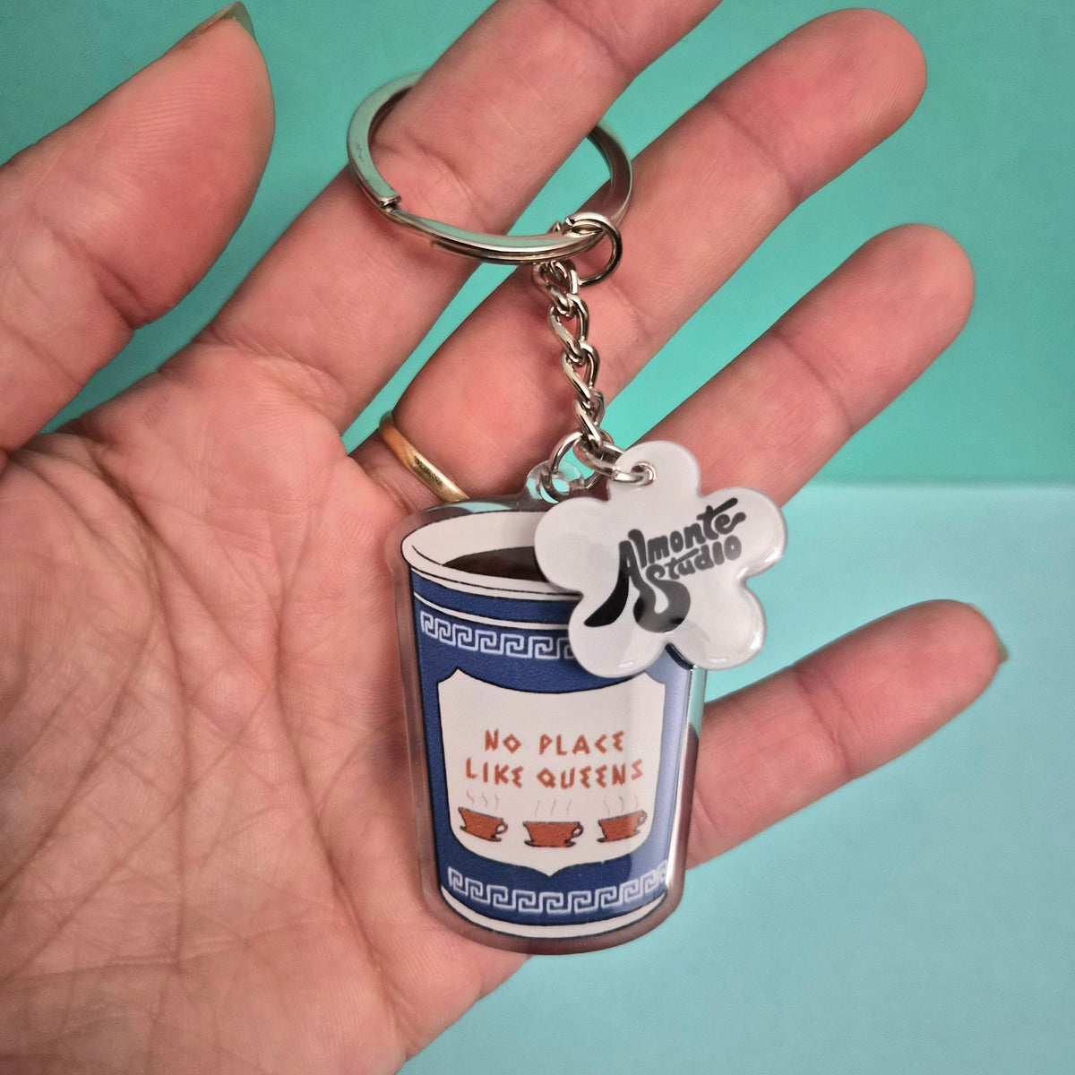 No Place Like Queens Acrylic Keychain