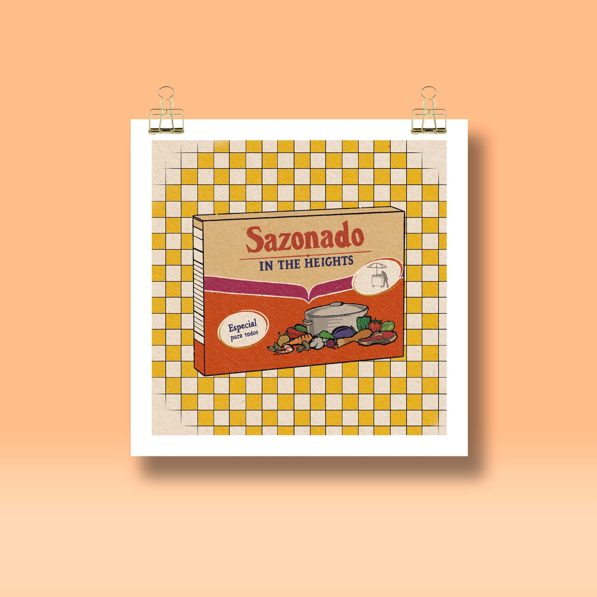 Sazonado in The Heights Art Print
