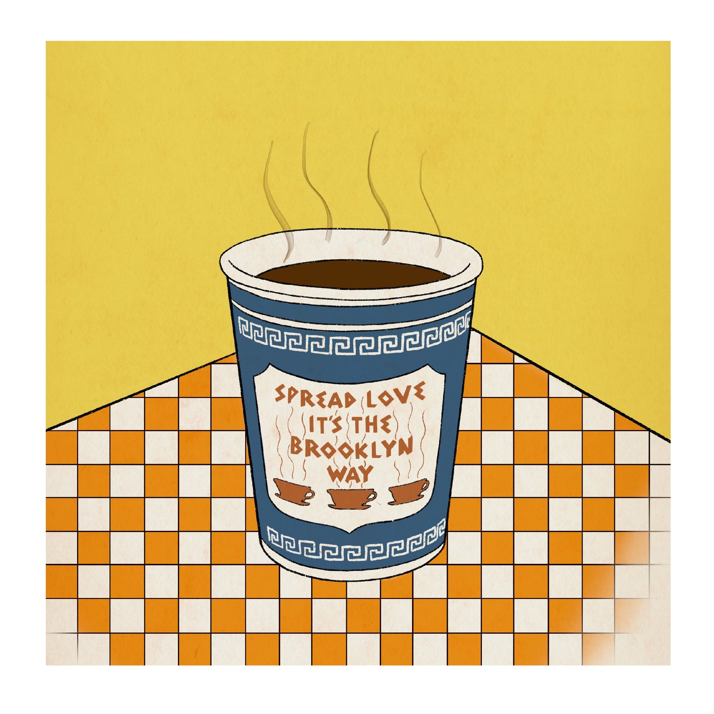 Brooklyn Way Art Print