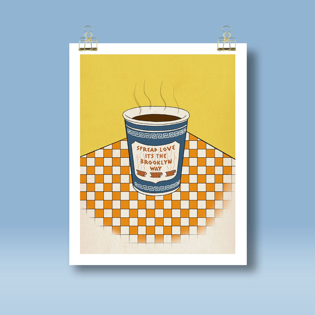 Brooklyn Way Art Print