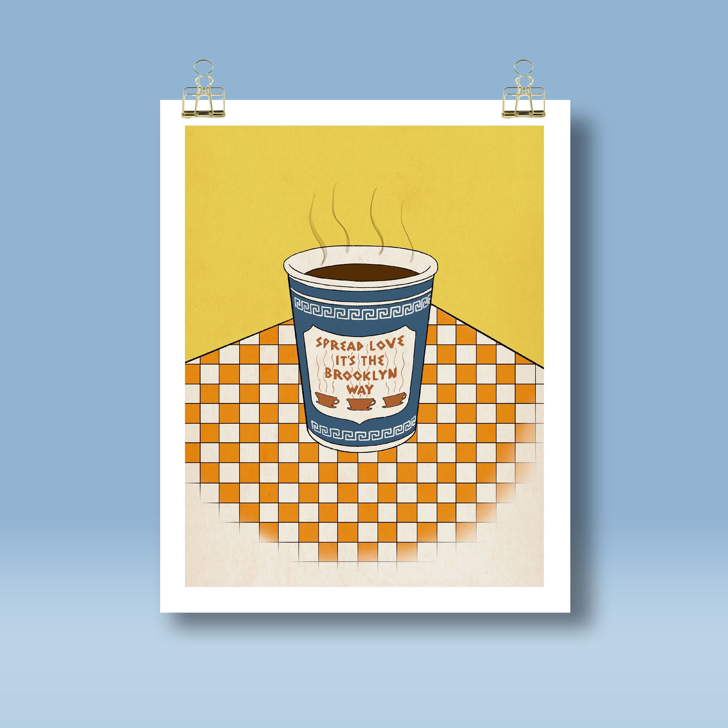 Brooklyn Way Art Print