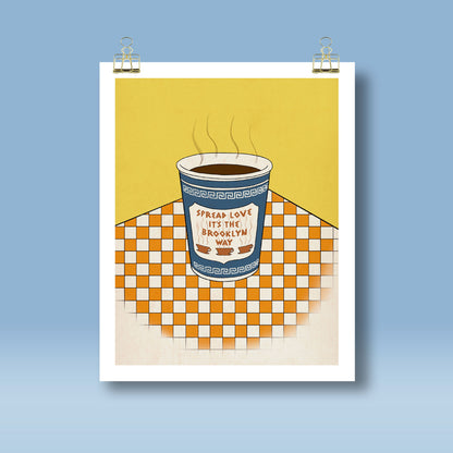 Brooklyn Way Art Print