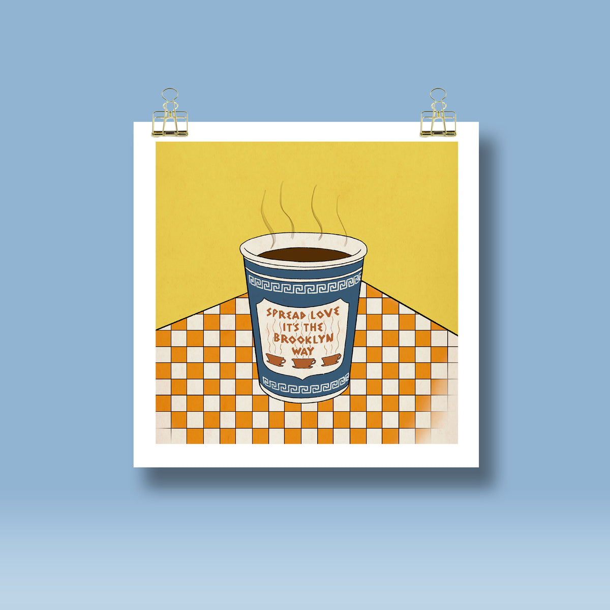 Brooklyn Way Art Print