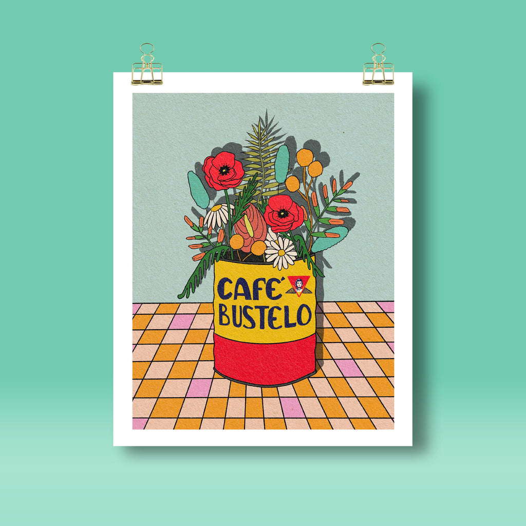 Cafe Bustelo Art Print