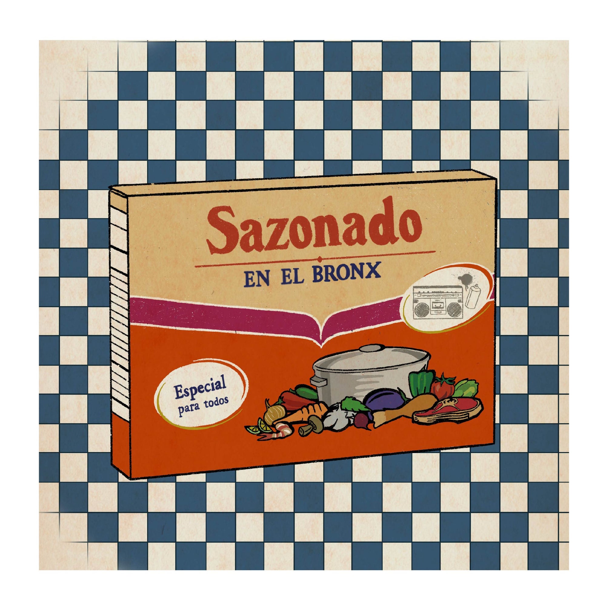 Sazonado en el Bronx Art Print