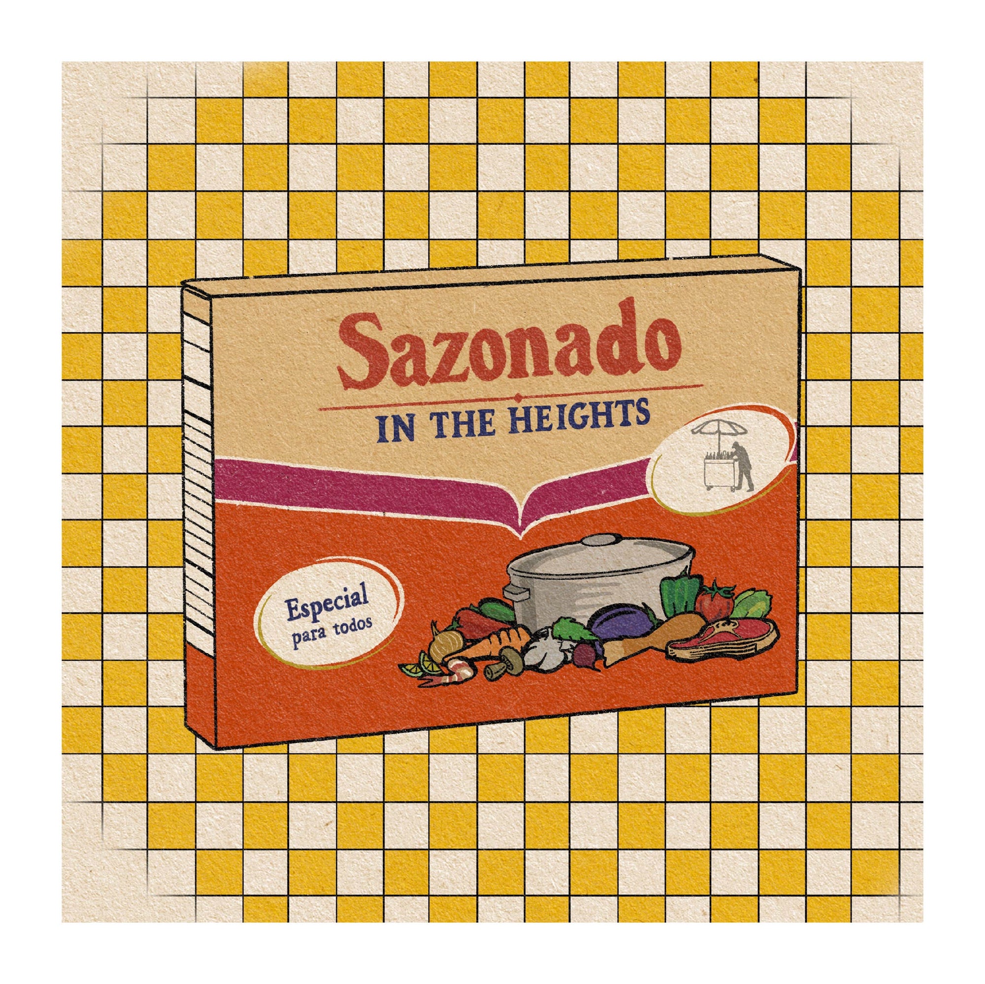Sazonado in The Heights Art Print