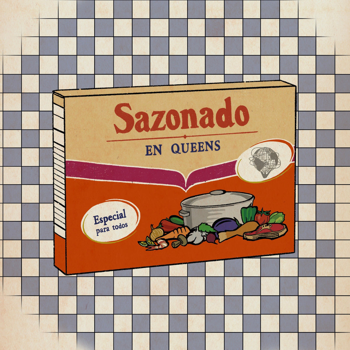 Sazonado en Queens Art Print
