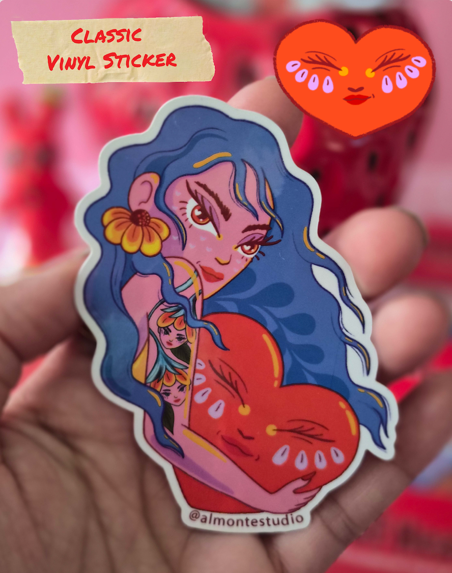 Queen of Hearts Sticker pack