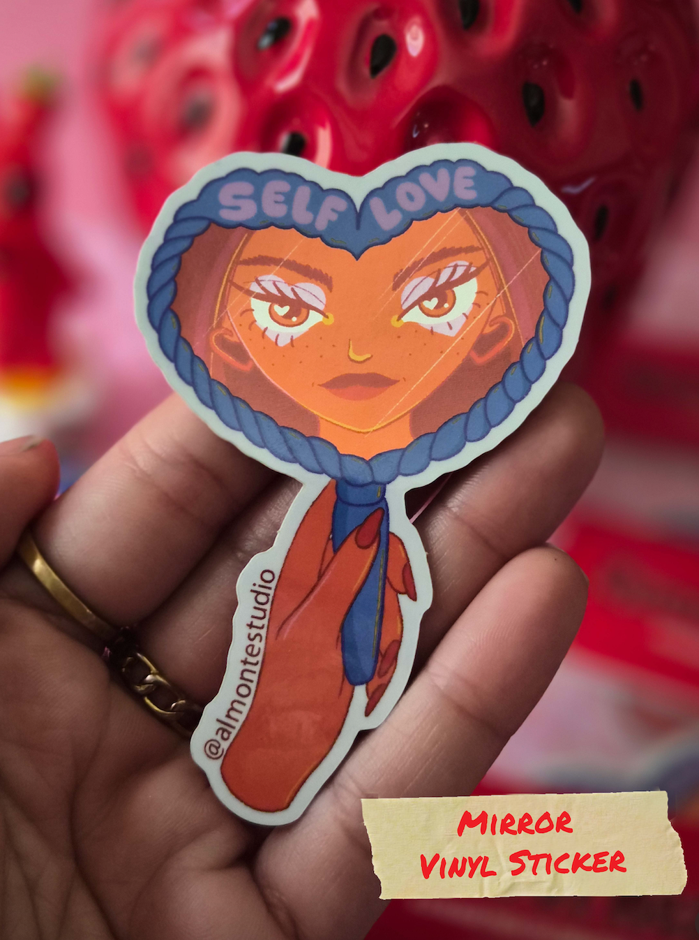 Queen of Hearts Sticker pack