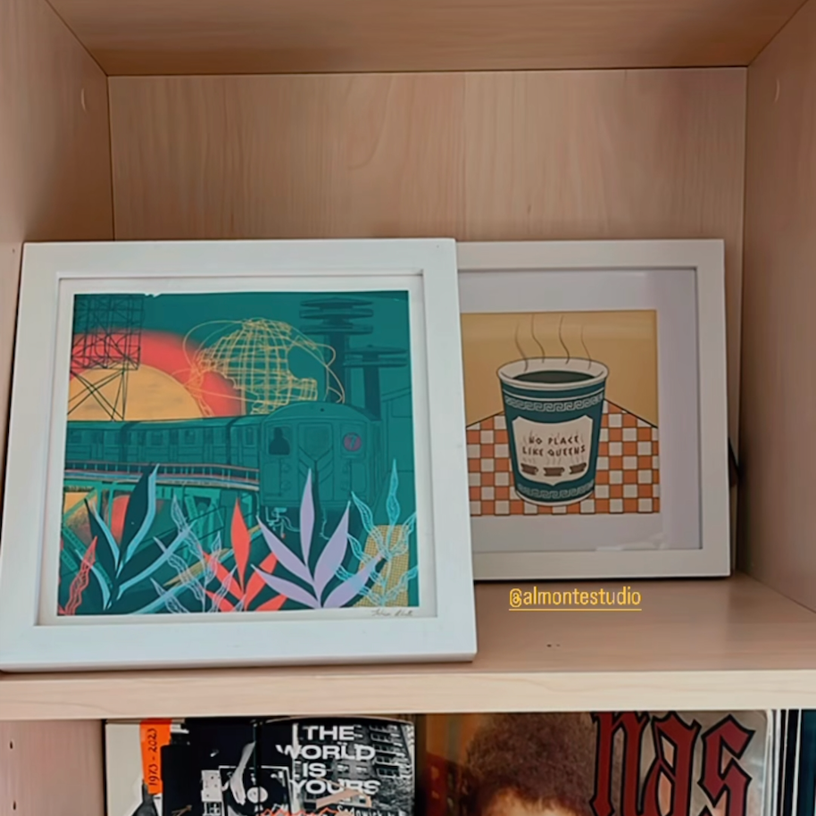 No Place Like Queens Art Print