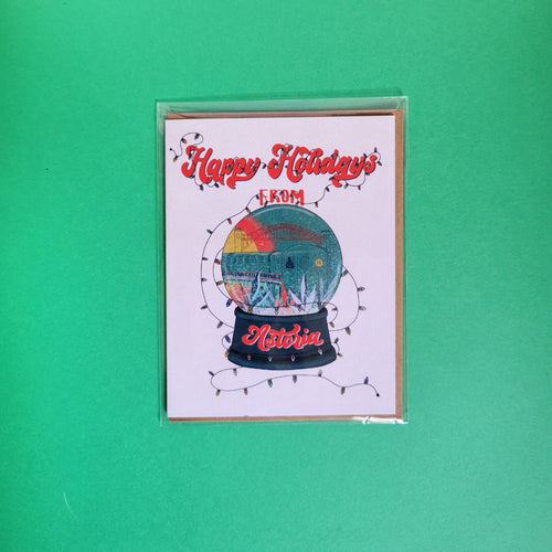 Astoria Globe Card