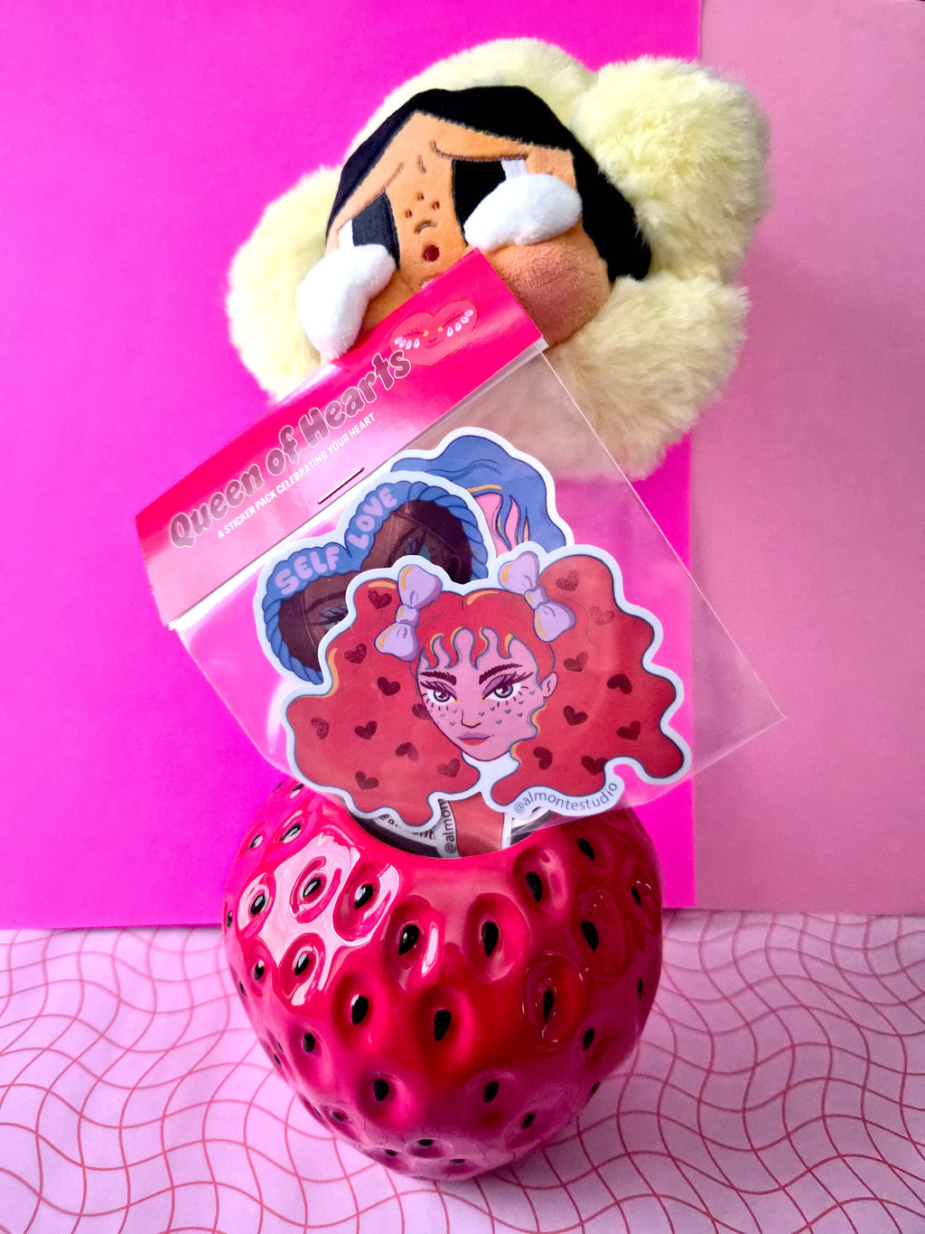 Queen of Hearts Sticker pack