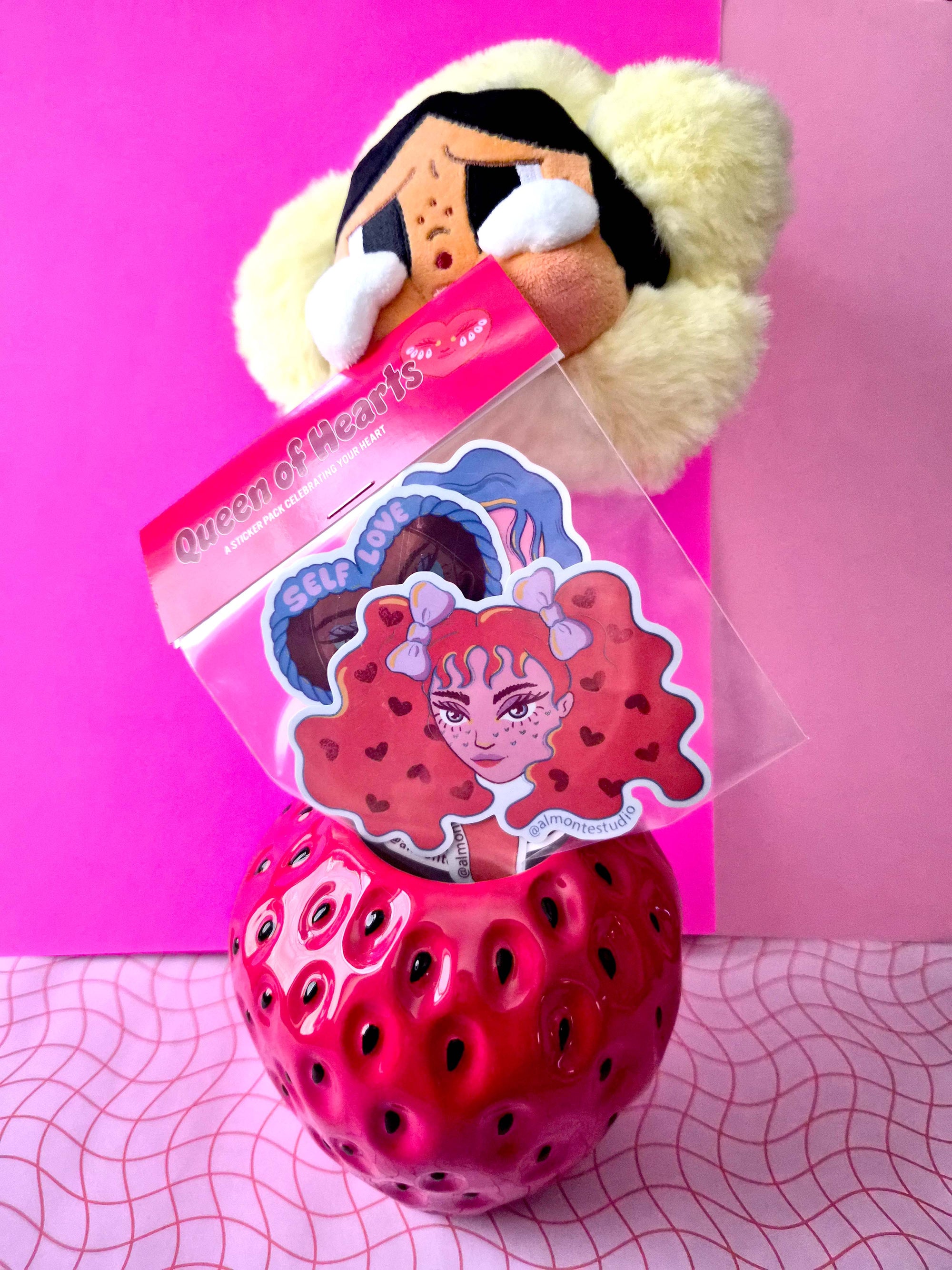 Queen of Hearts Sticker pack