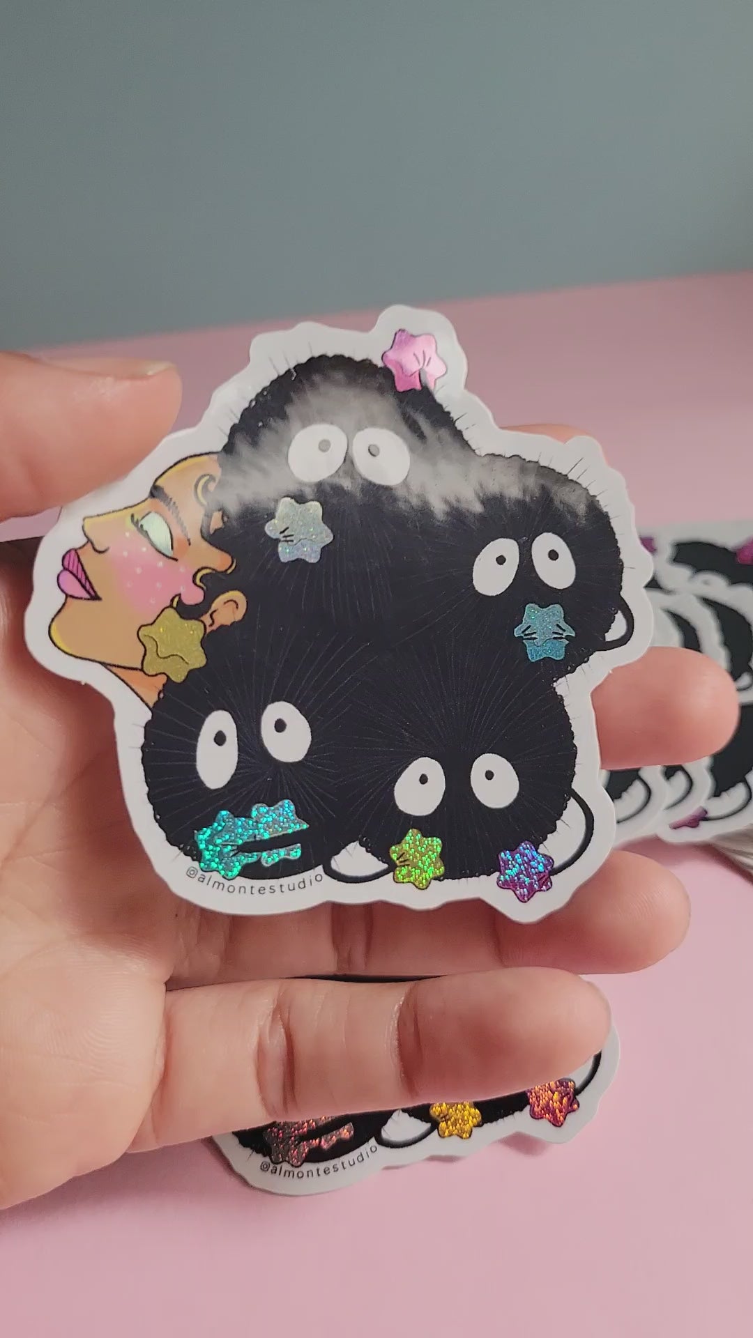 Soot Baddie Sticker