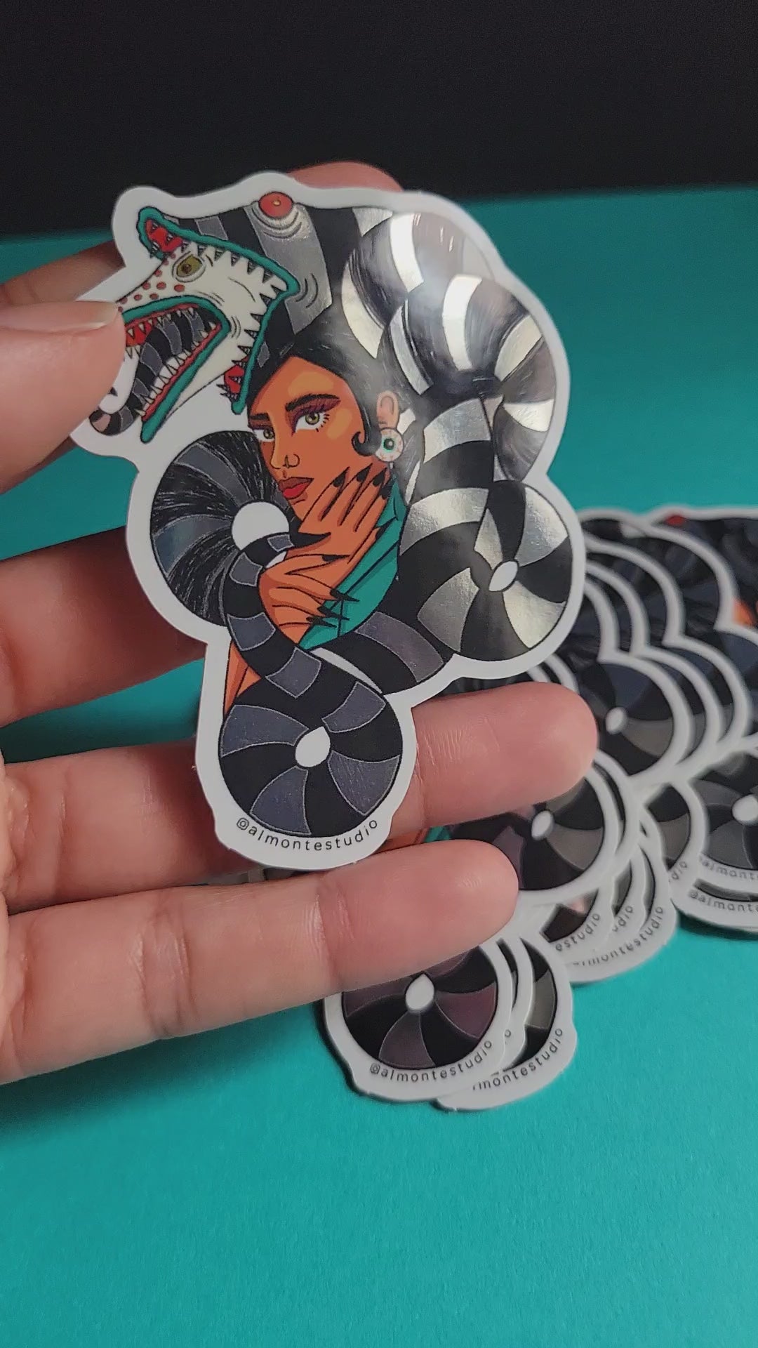 Sandworm Baddie Sticker