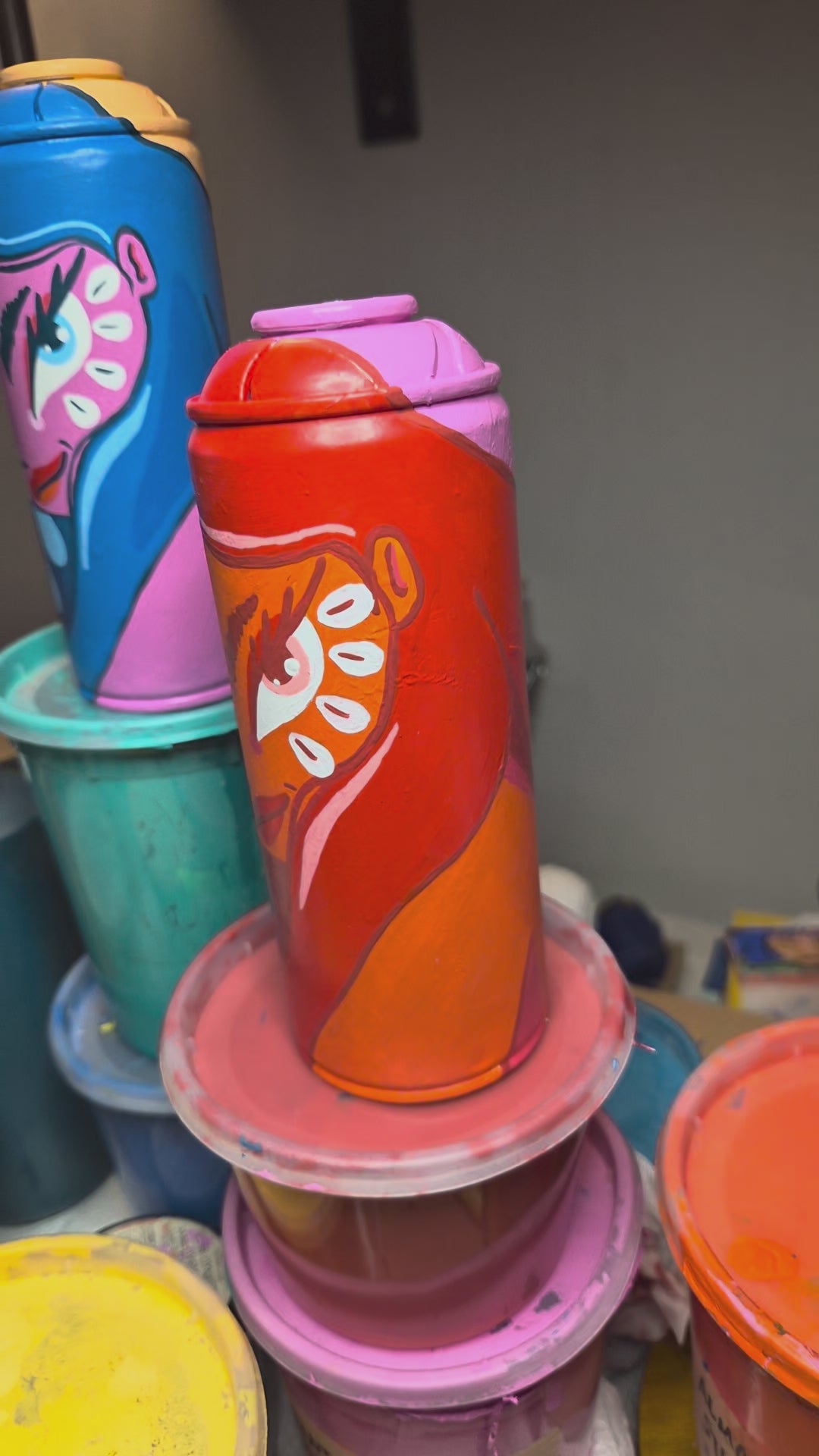 Spray Can Series 1: Red