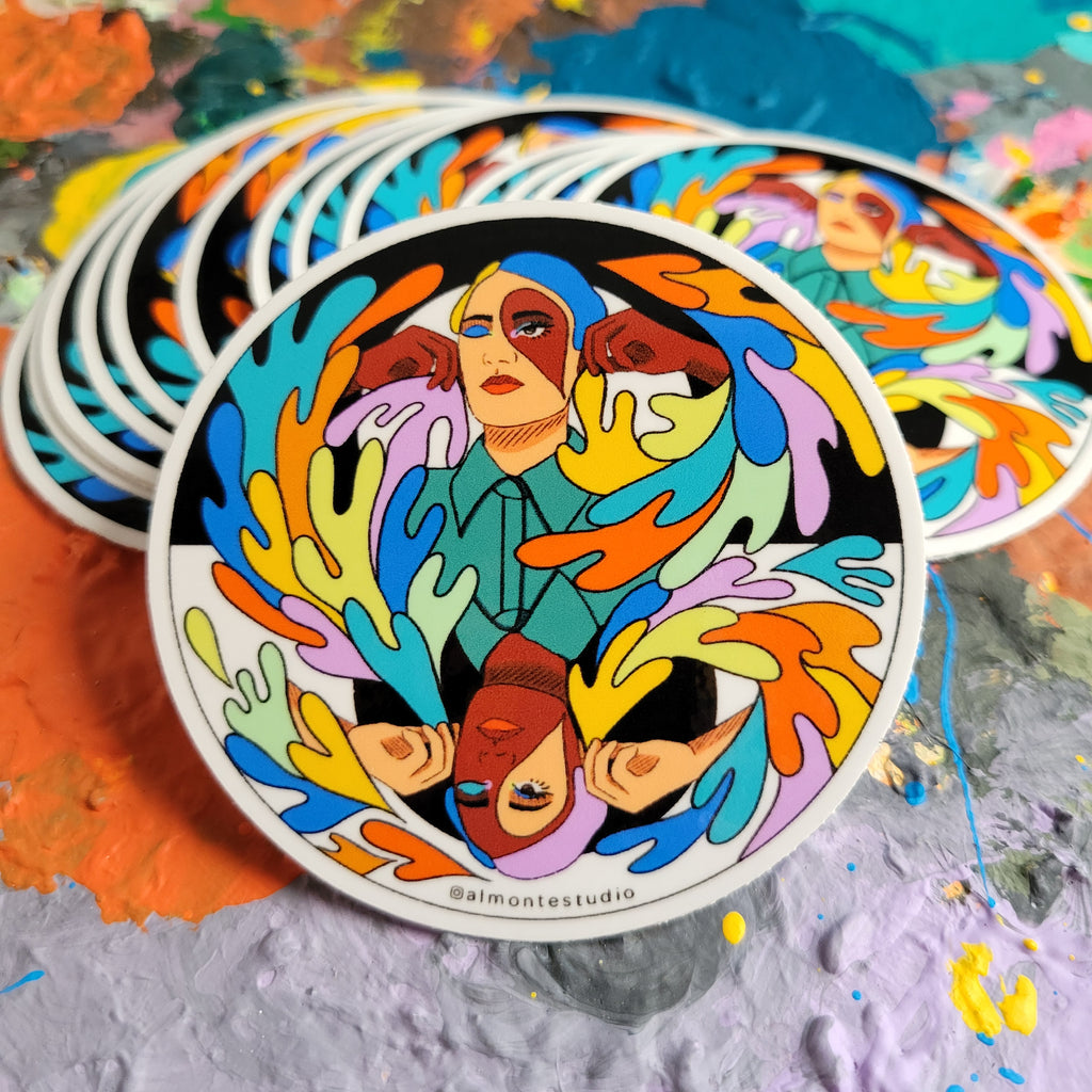 Ying Yang sticker