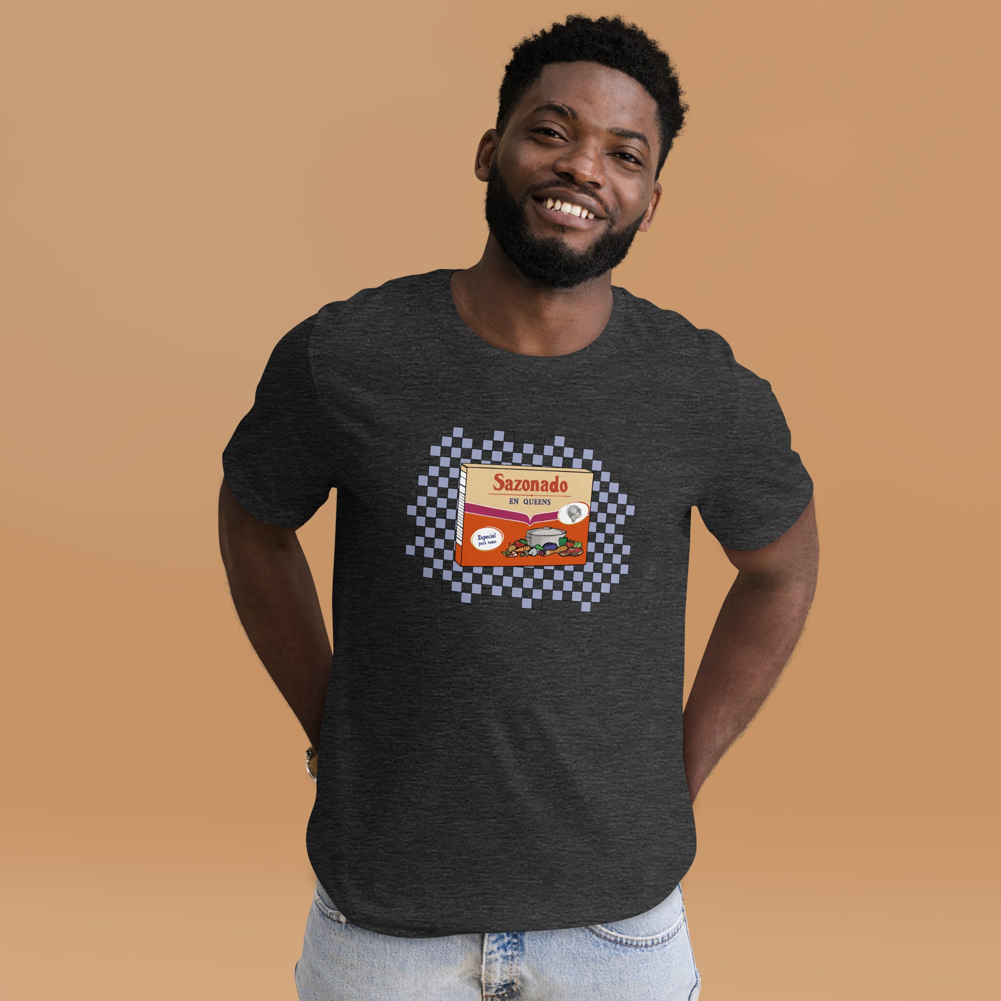 Sazonado en Queens Unisex T-shirt